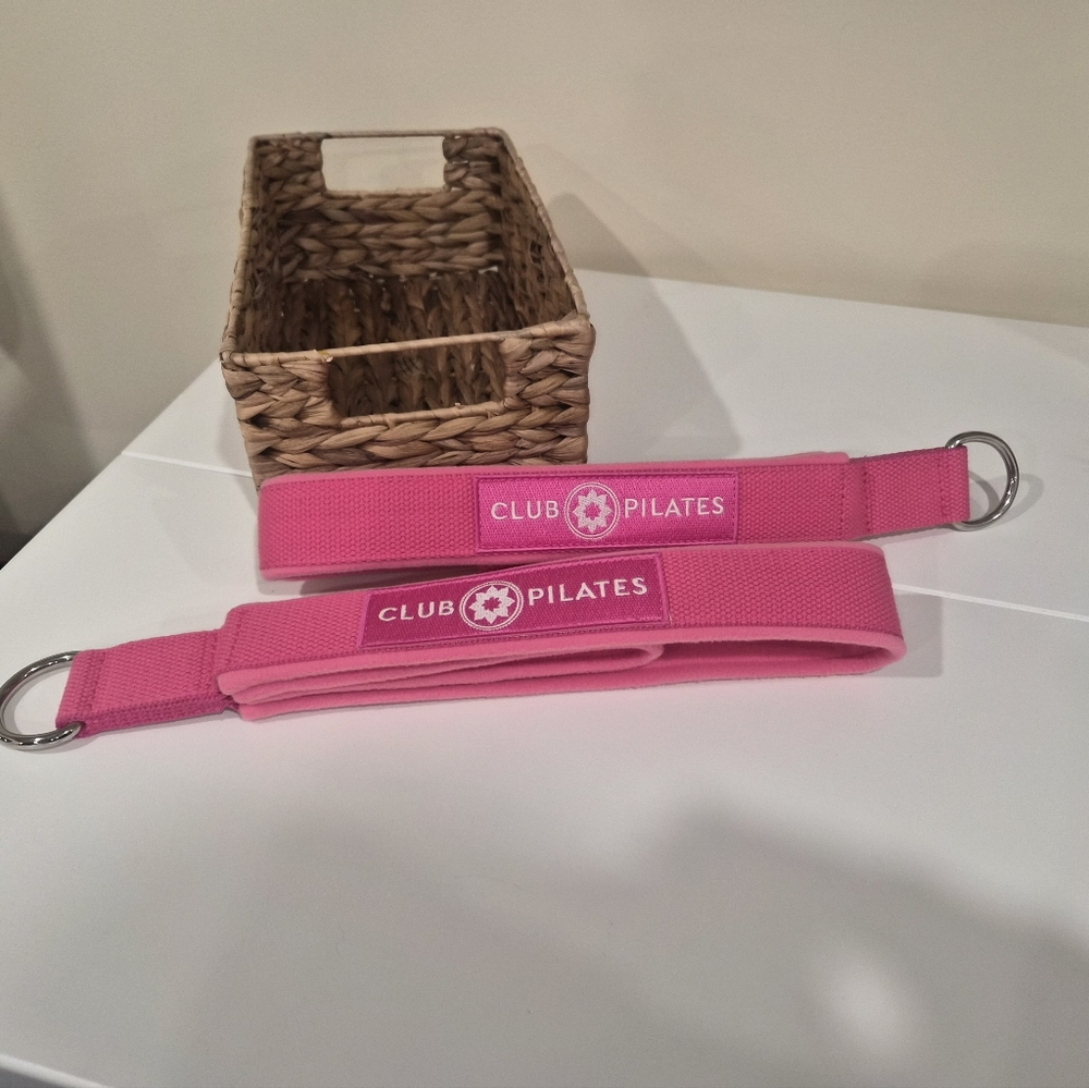 Club Pilates Pink Straps